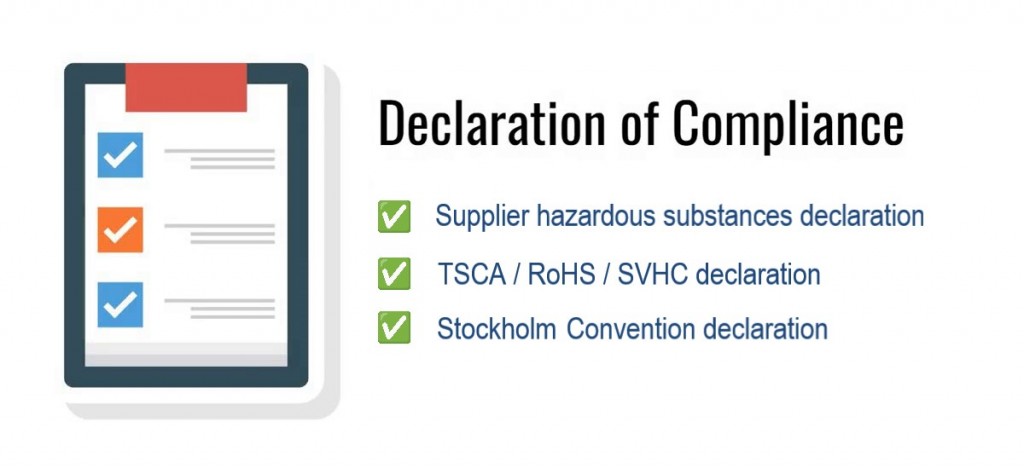 Declaration of Compliance